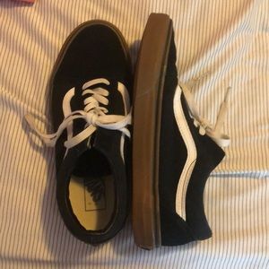Black and White Old Skool Vans